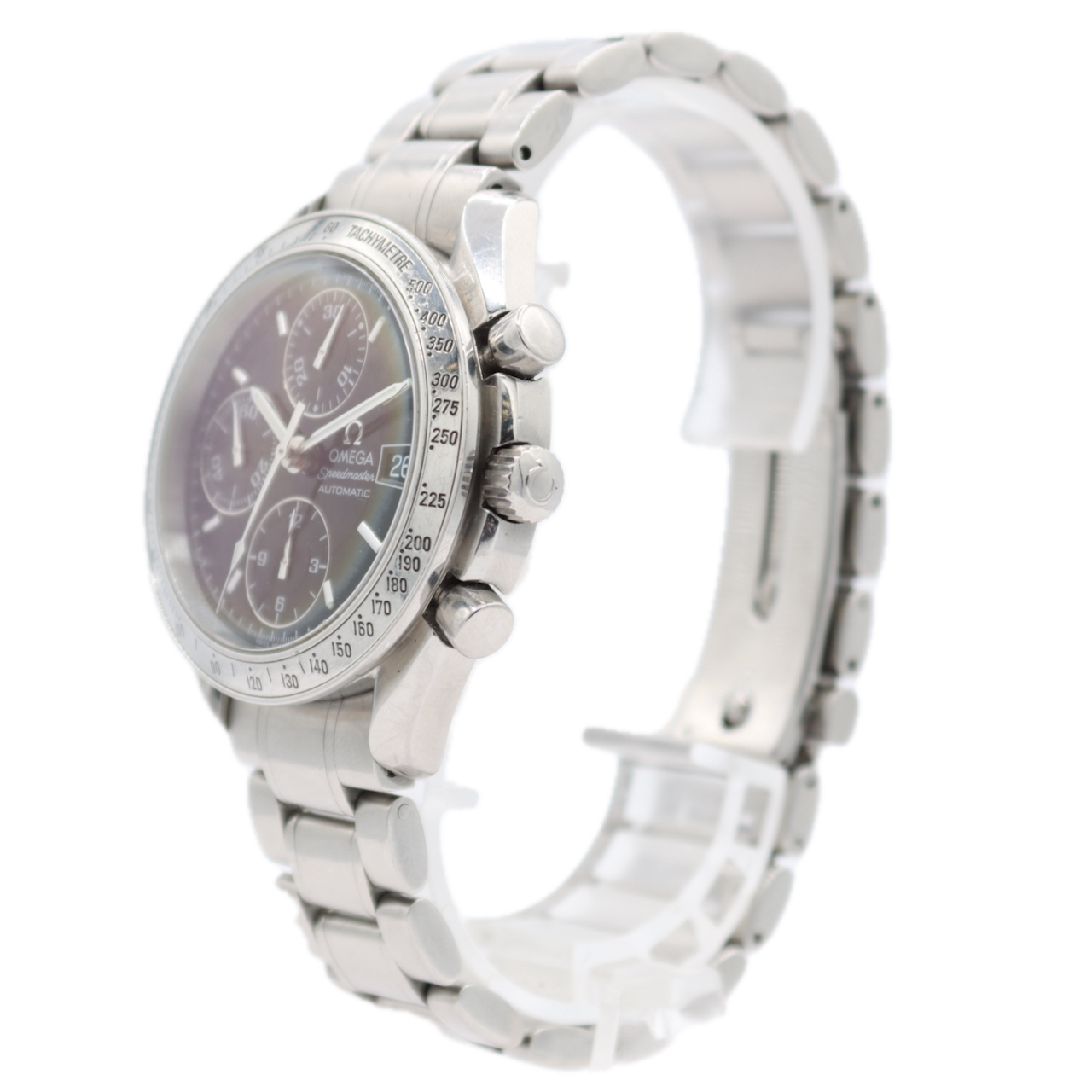 Omega 175.0083 Speedmaster Date Men's Automatic Chronograph Wristwatch Steel