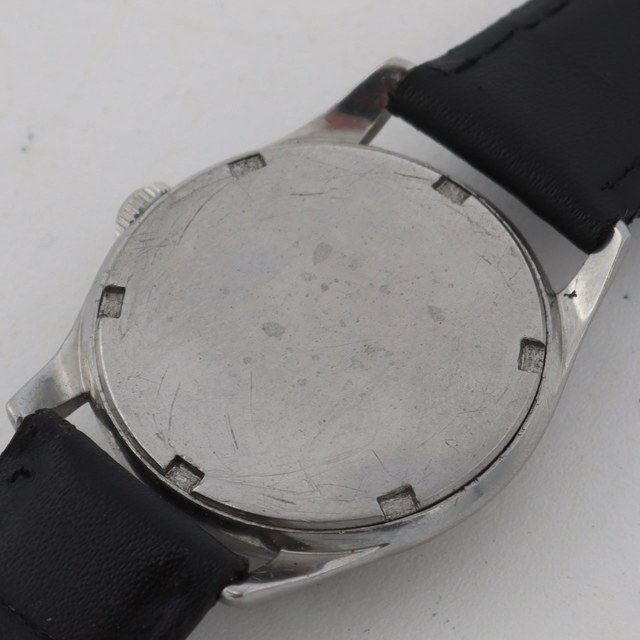 Vintage Omega Military Style Men's Mechanical Wristwatch R17.8 Swiss Steel