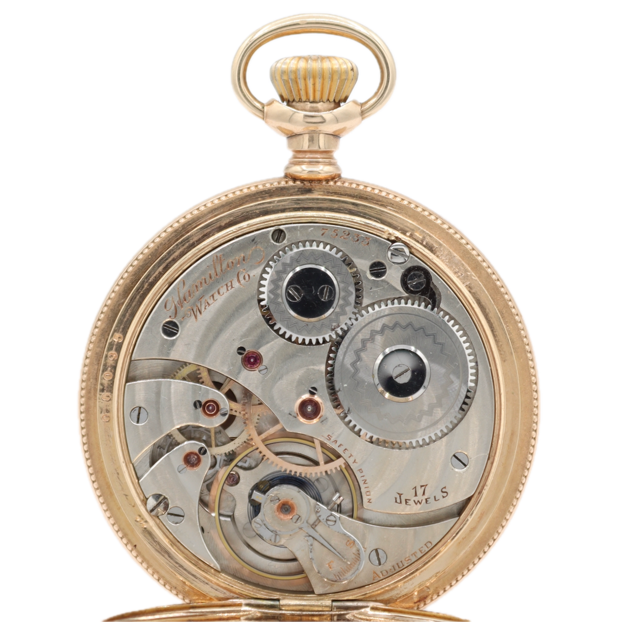 Antique 16s 1897 Hamilton 17j Mechanical Hunter Pocket Watch Hayden W. Wheeler