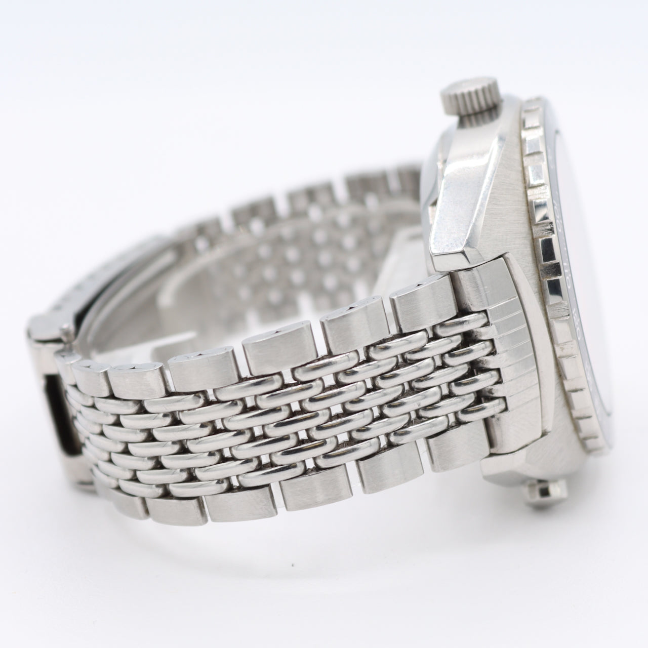 Vintage Heuer 11630 Autavia "Orange Boy" Silver Men's Wristwatch Calibre 12