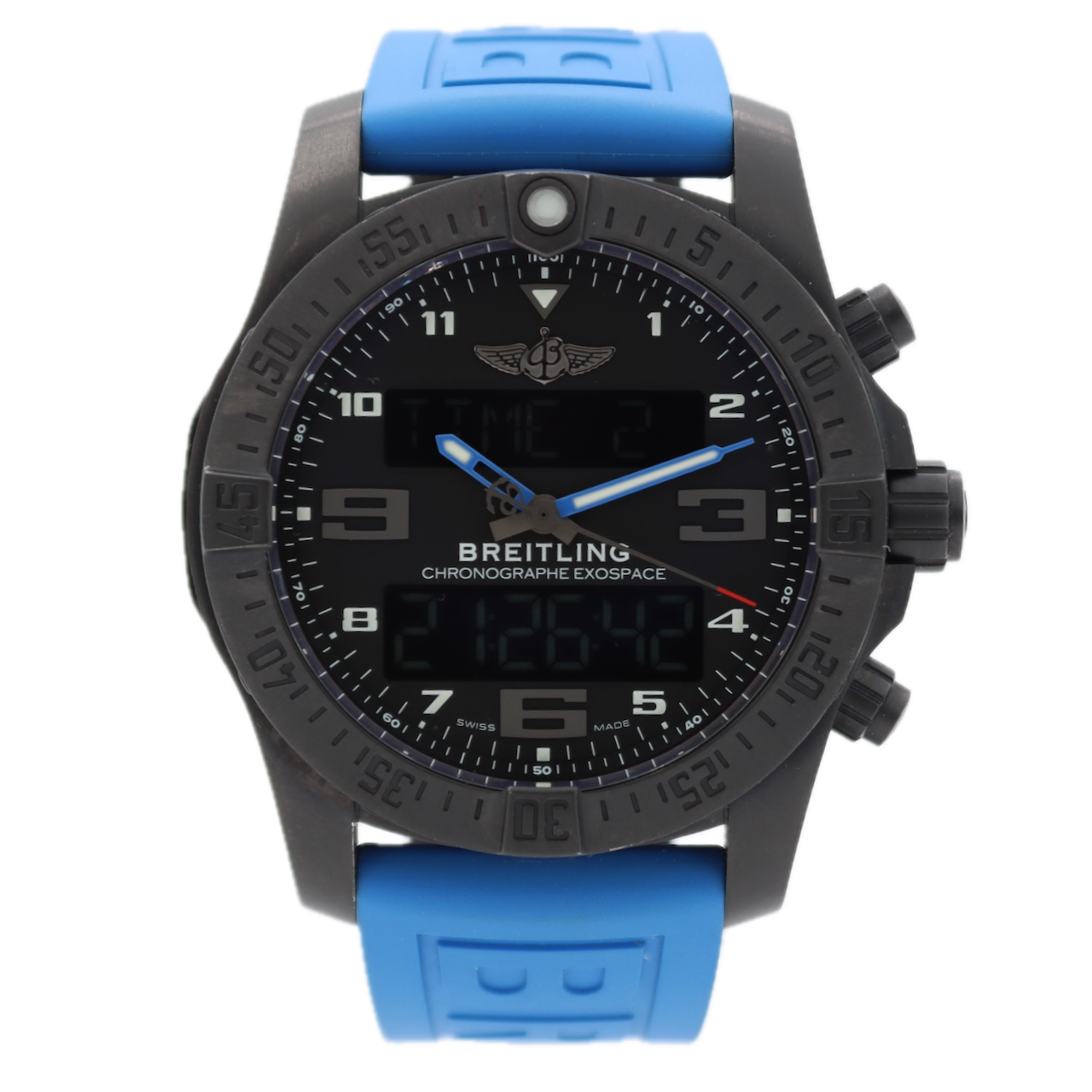 48mm Breitling VB5510H21B1S1 Exospace B55 Men's Wristwatch DLC-Coated Titanium