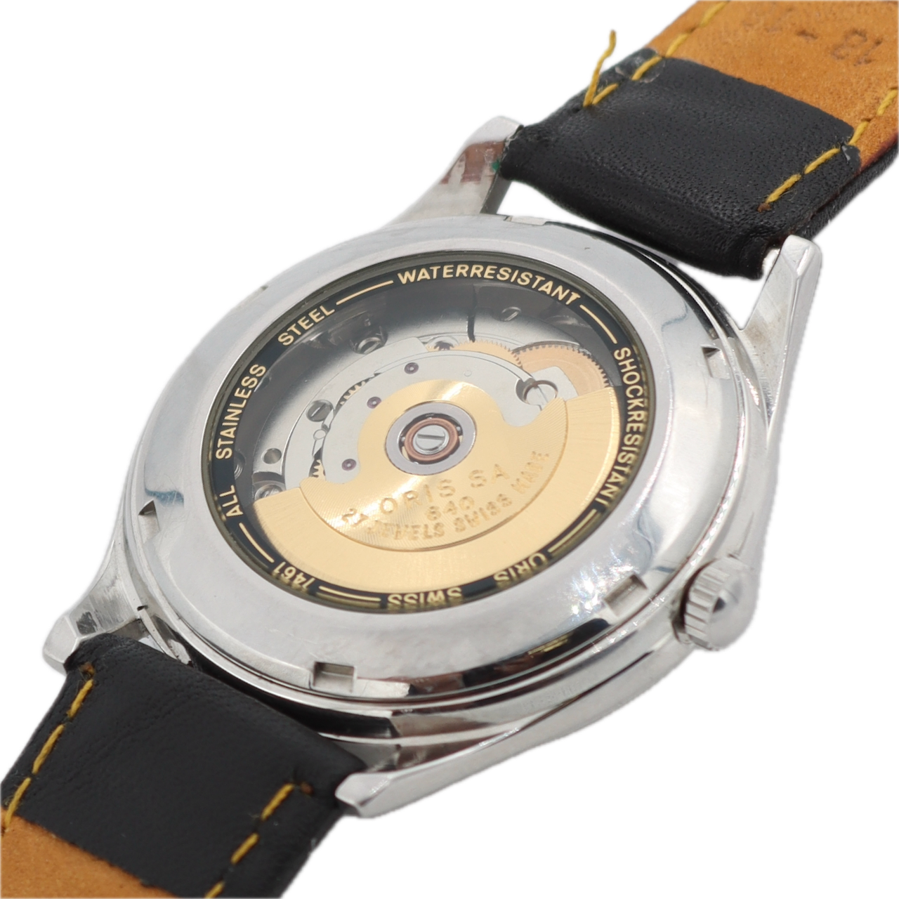 36mm Oris 7461 Pointer Date Men's Automatic Wristwatch 640 Swiss Steel Serviced