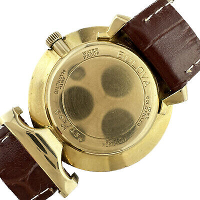 Vintage Bulova 23 Jewel Men's Mechanical Wristwatch Rare w 1 Open and Closed Lug