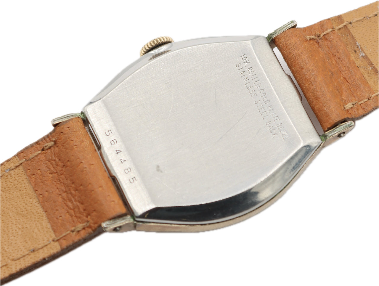 Vintage Benrus Men's Mechanical Wristwatch BB 4 Swiss 10k Rolled Gold Plated