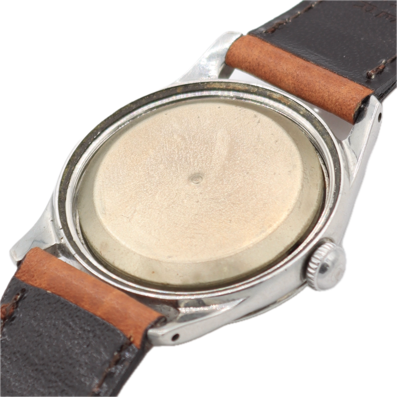 Vintage 33mm Omega 2690 1 Honeycomb 17j Men's Mechanical Wristwatch 420 Steel