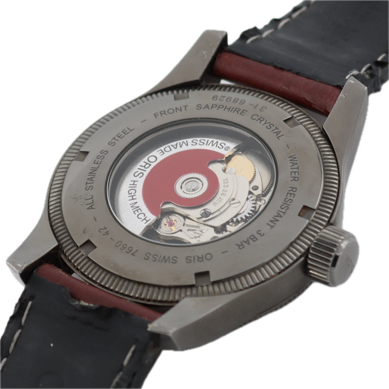 44mm Oris Big Crown Timer Men's Automatic Wristwatch 735 Swiss Steel With Kit