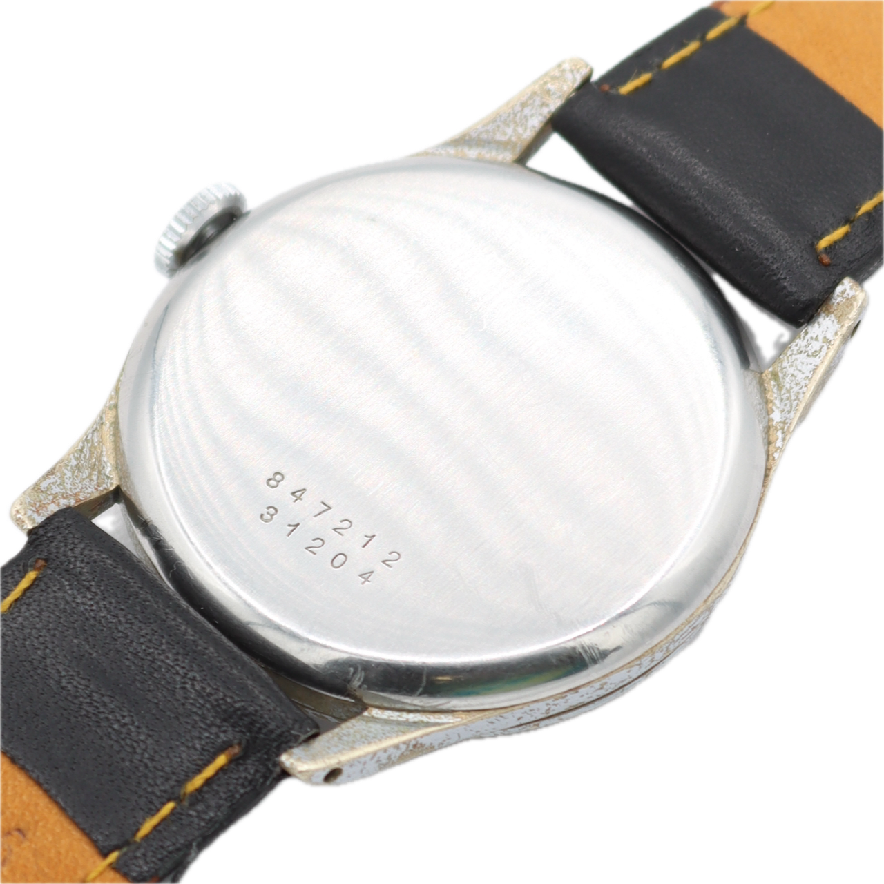 Vintage Universal 31204 Calatrava Men's Mechanical Wristwatch 262 Swiss Nickel