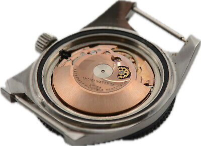 Vintage 34mm Zodiac Strong 17 Jewel Men's Automatic Wristwatch 11A Swiss Steel