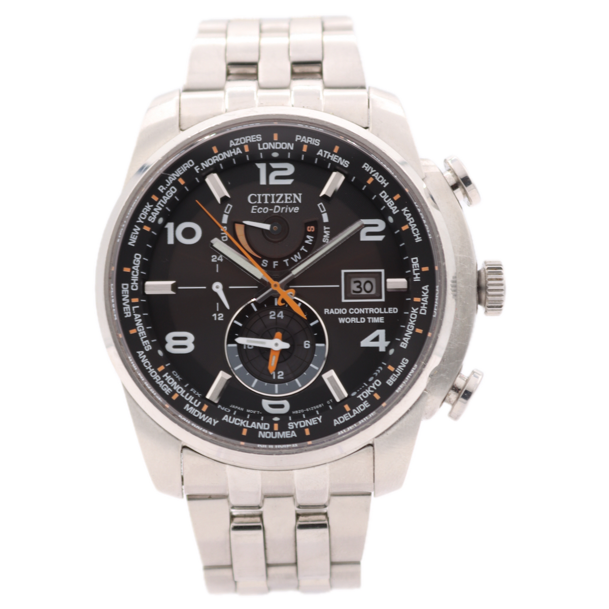 Citizen Radio Controlled World Time H820-SOB7104 2014