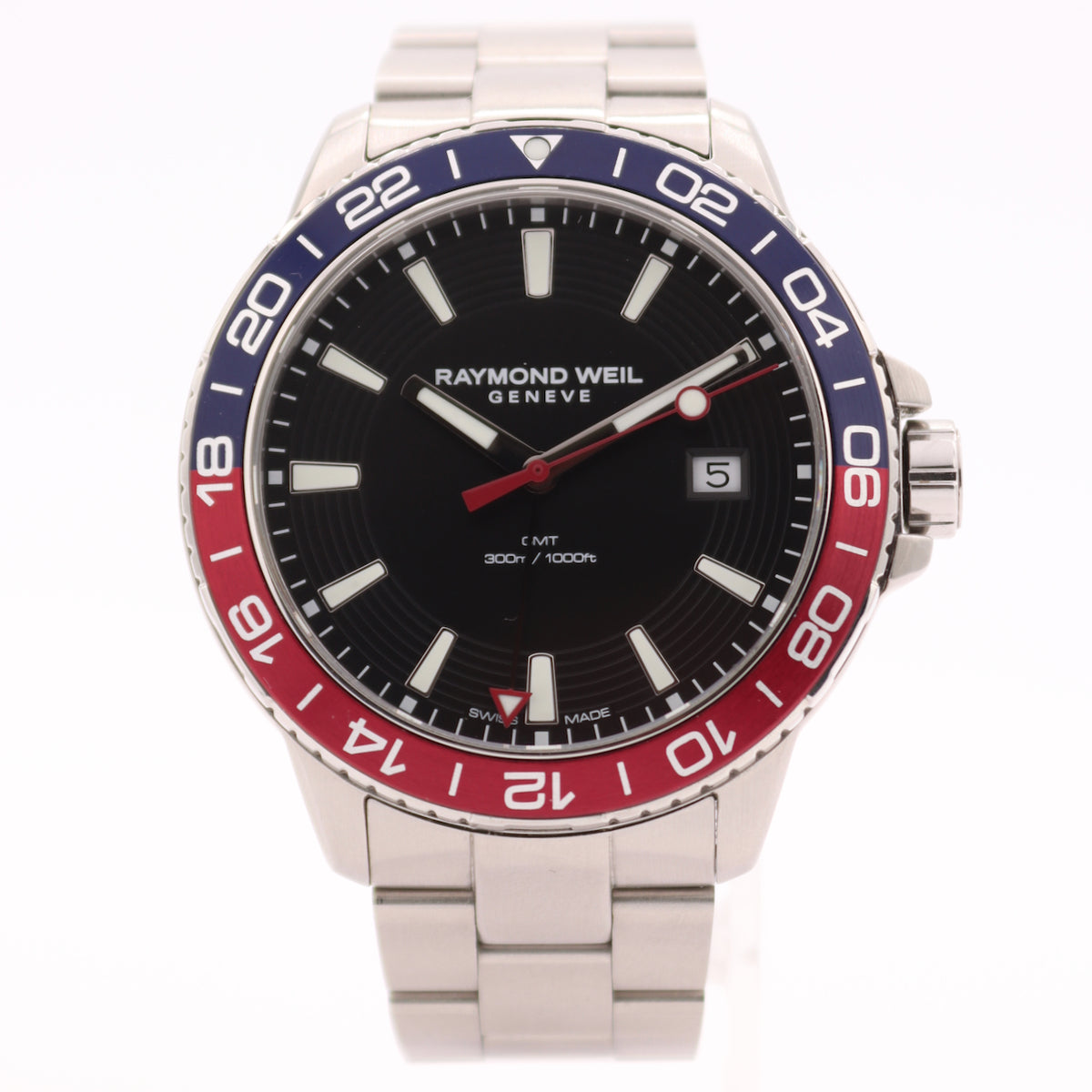 Raymond Weil Tango 300 GMT "Pepsi" 8280-ST3-20001