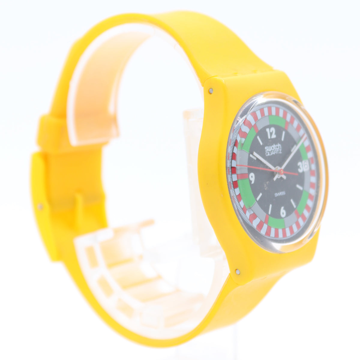 Swatch Yellow Racer GJ400 1984