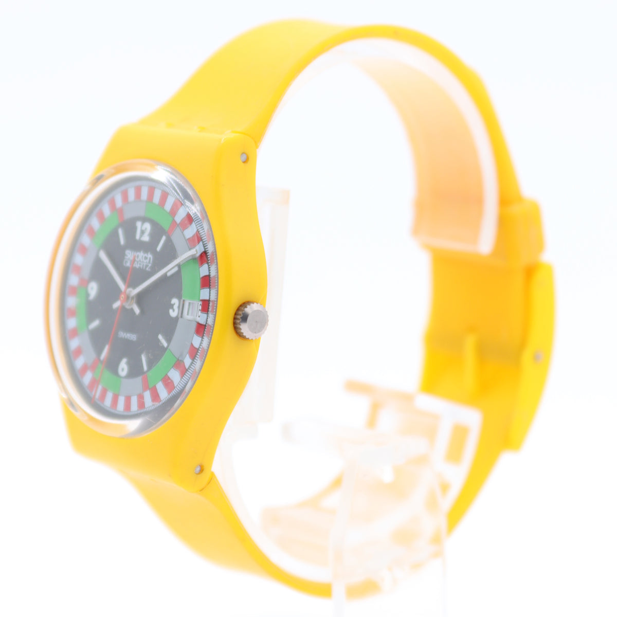 Swatch Yellow Racer GJ400 1984