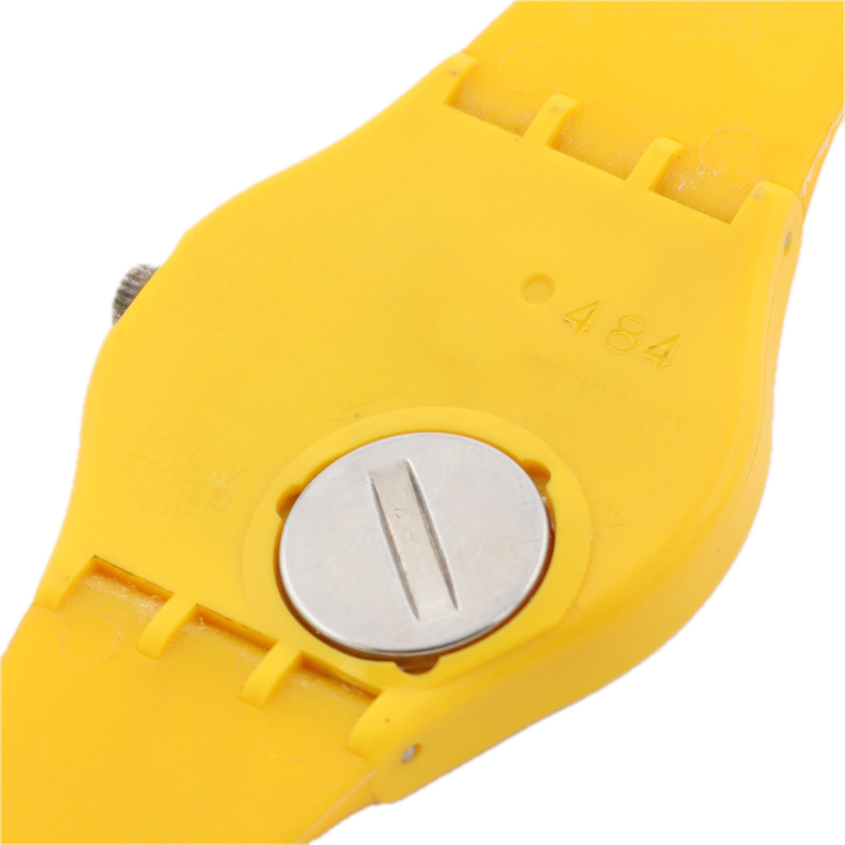 Swatch Yellow Racer GJ400 1984