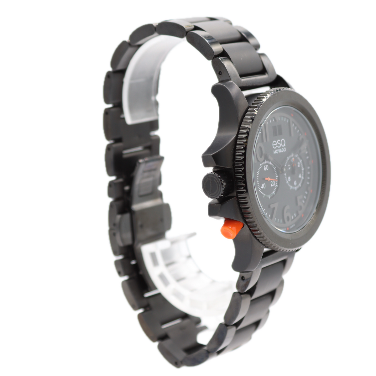 Movado ESQ Black Dial Lefty ES.49.1.34.5655