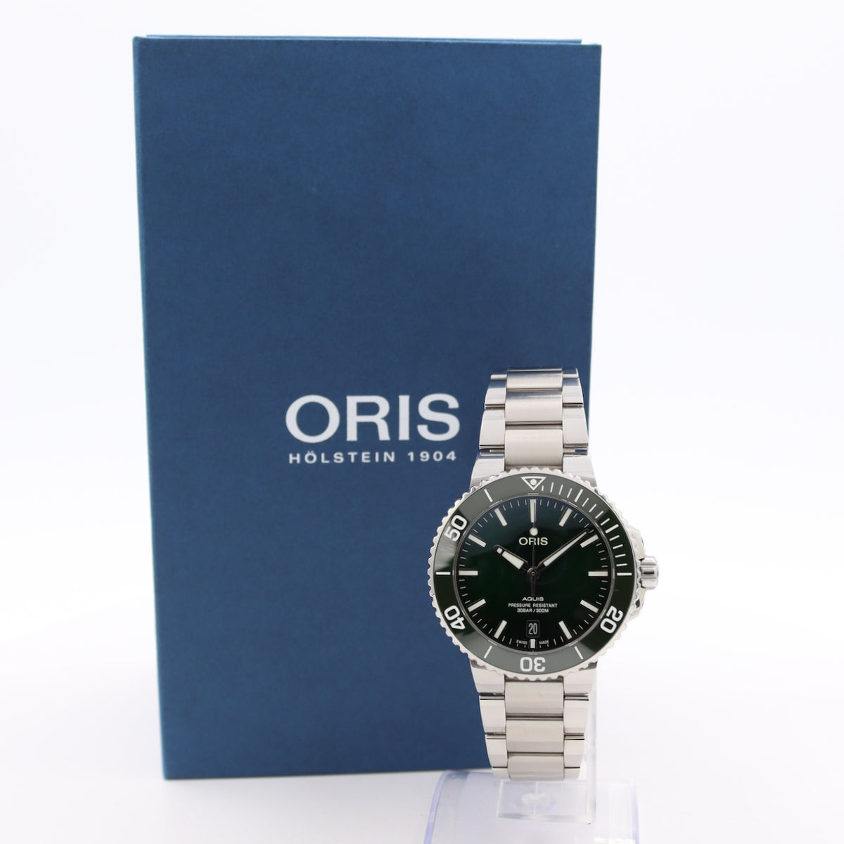 Oris Aquis Date Green 5974.01.733.7732.4157-07.8.21.05PEB
