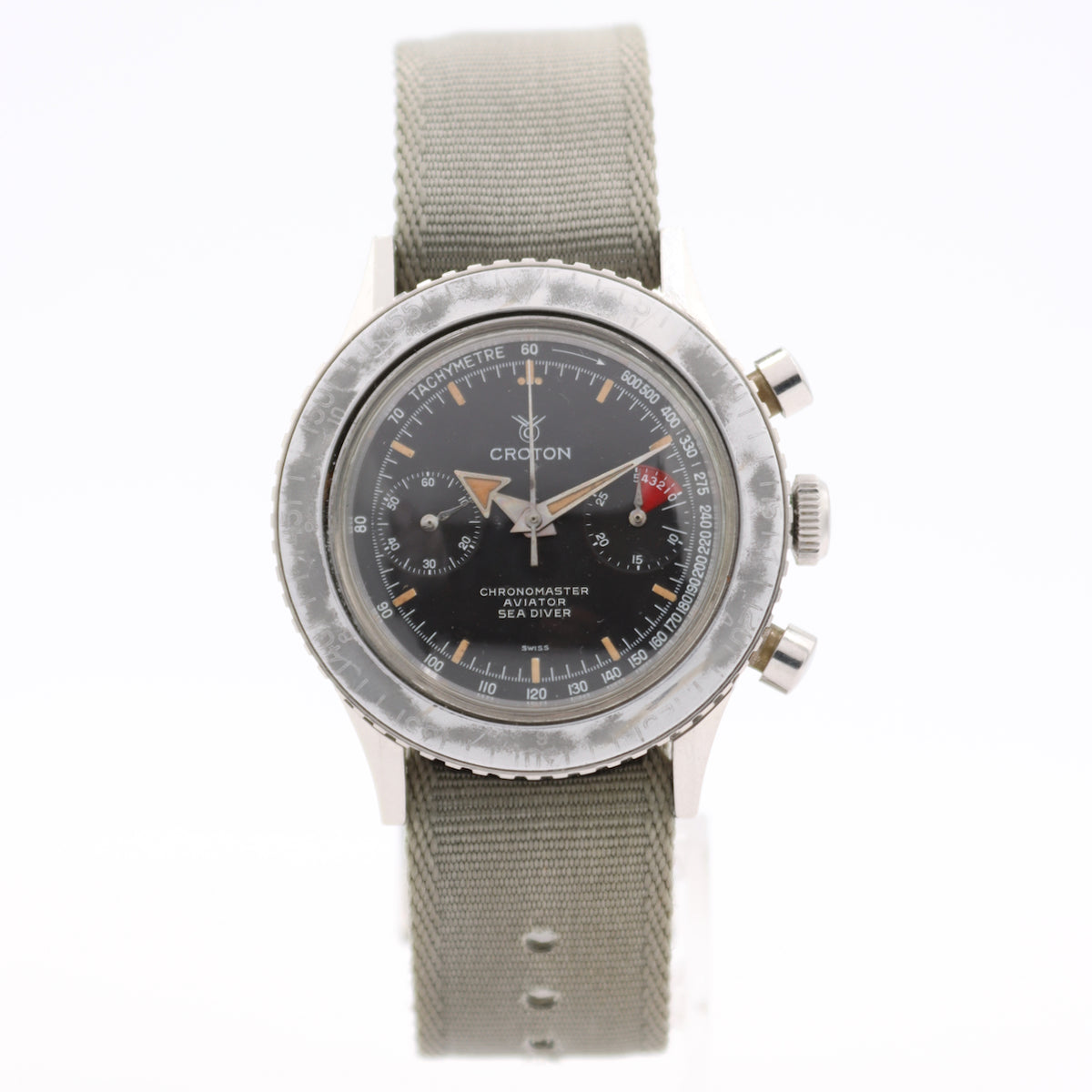 Croton Chronomaster Aviator Sea Diver 9829