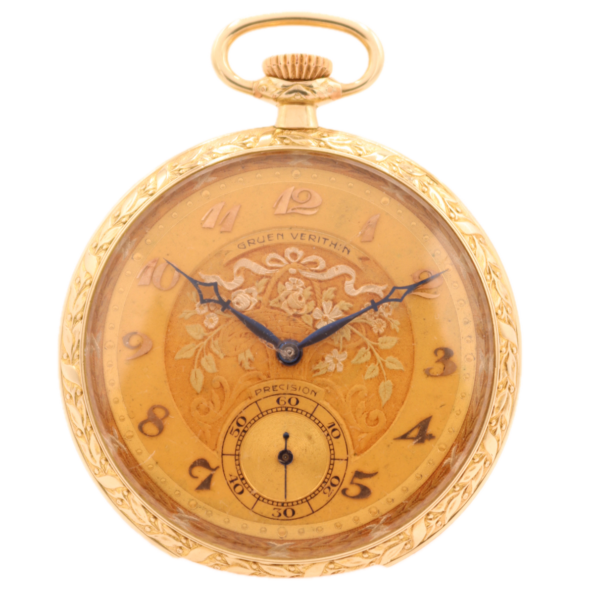 Gruen Louis XIV Art Deco Verithin Precision 1919
