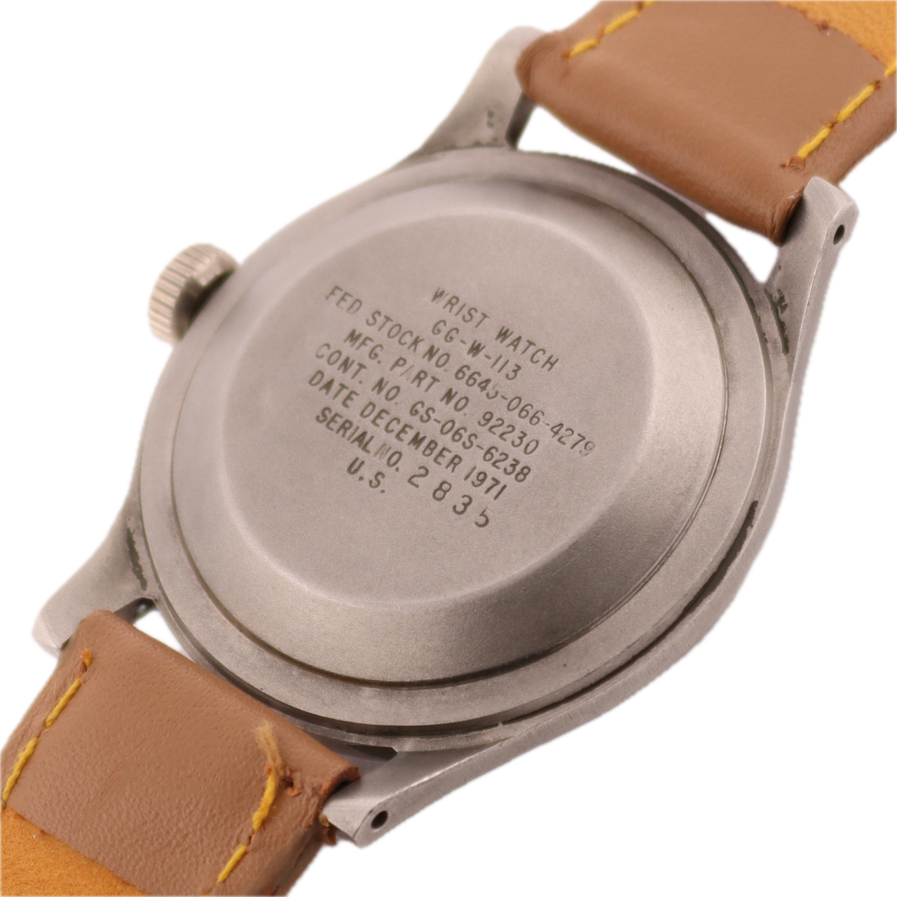 Hamilton US Military GG-W-113 December 1971