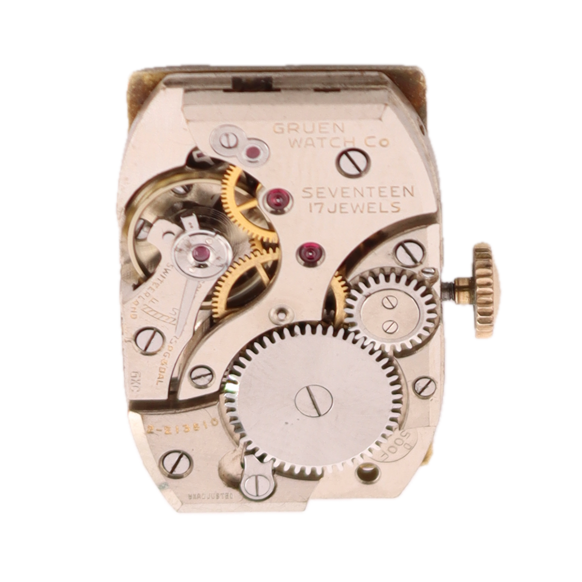 Gruen Duo Dial Doctor's Watch 500-290 1941