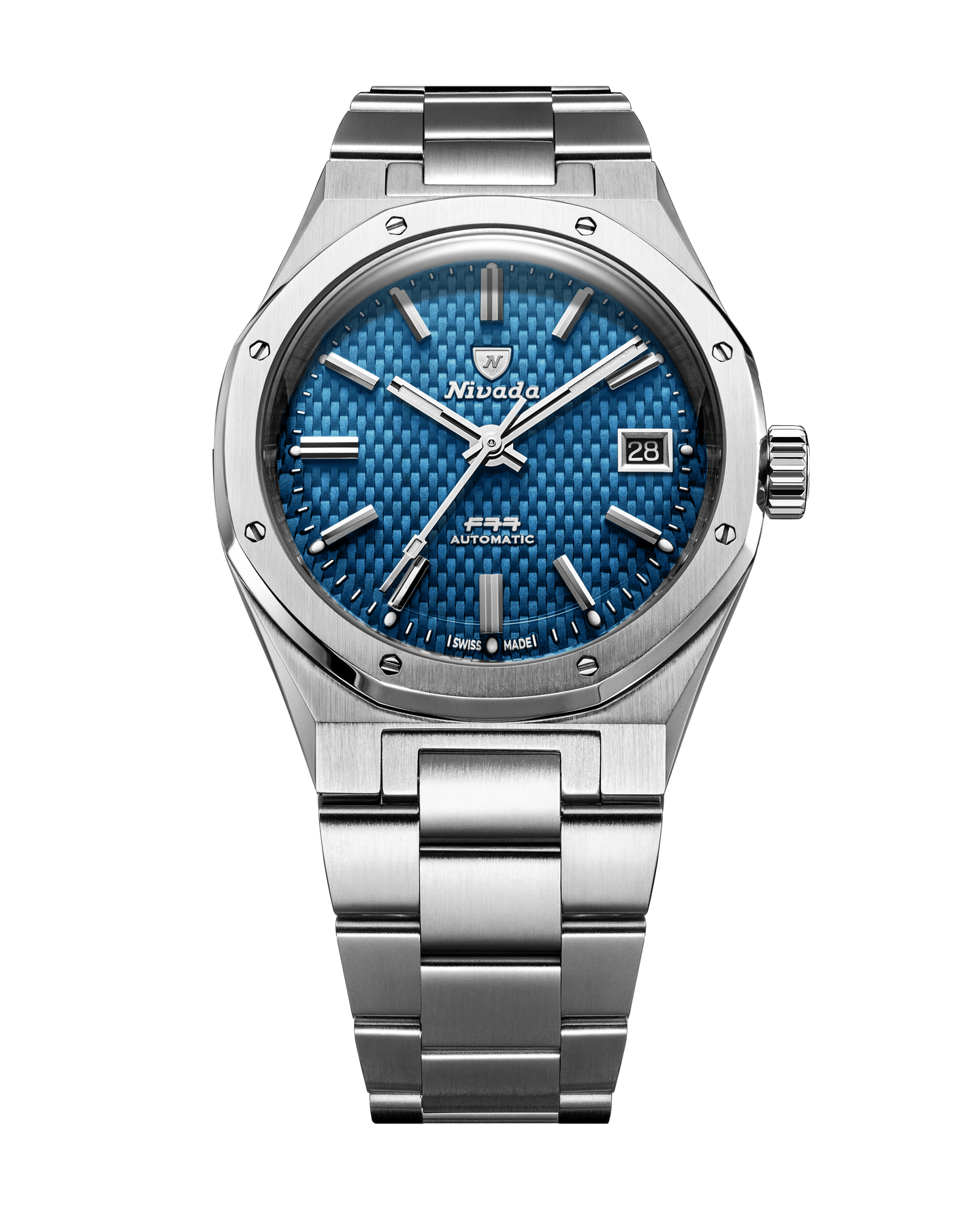 Nivada Grenchen F77 SST Blue MK2 69013A77
