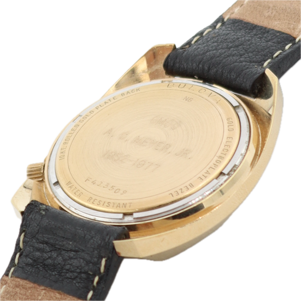 Bulova Accutron Date & Day "AV" G3179 1976