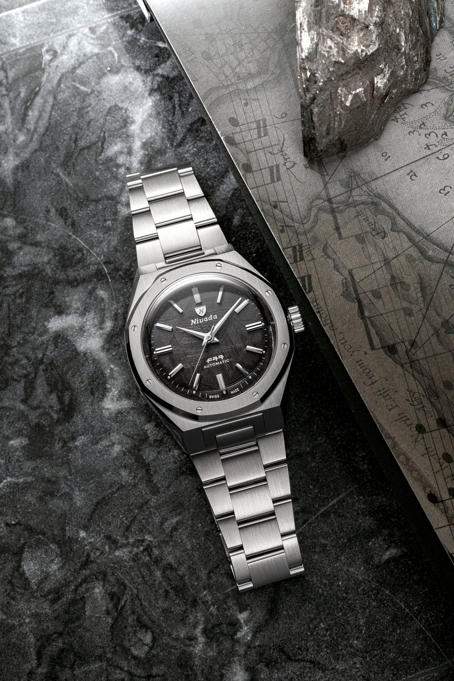 Nivada Grenchen F77 SST Meteorite MK2 68049A77