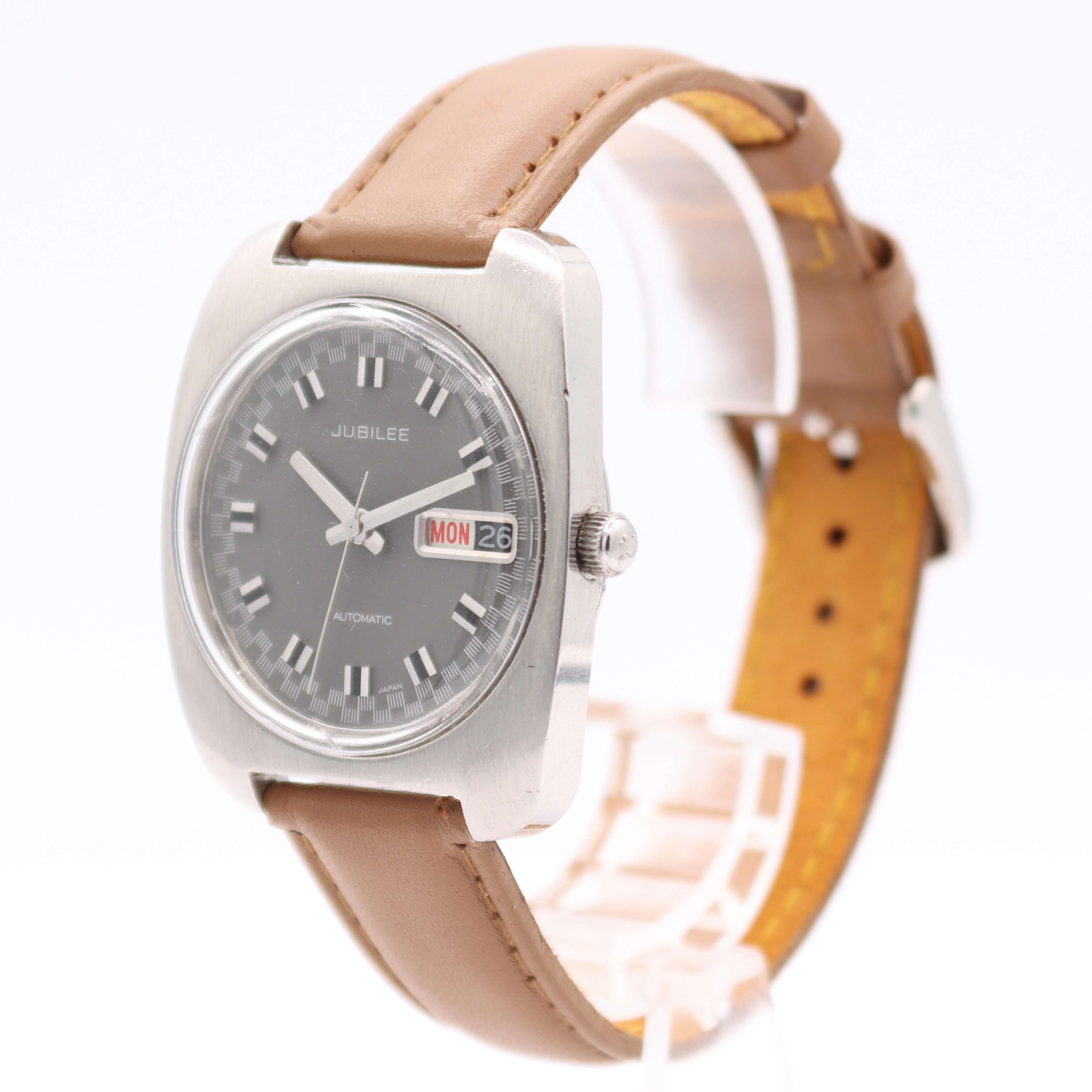 Jubilee Silver Dial Day Date F 504