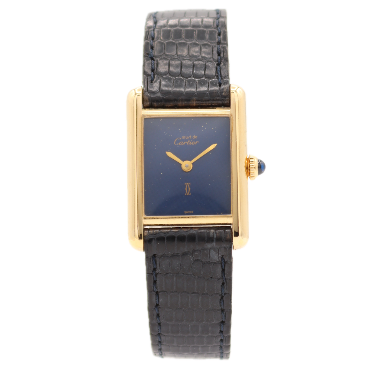 Cartier Tank Vermeil Blue Stardust
