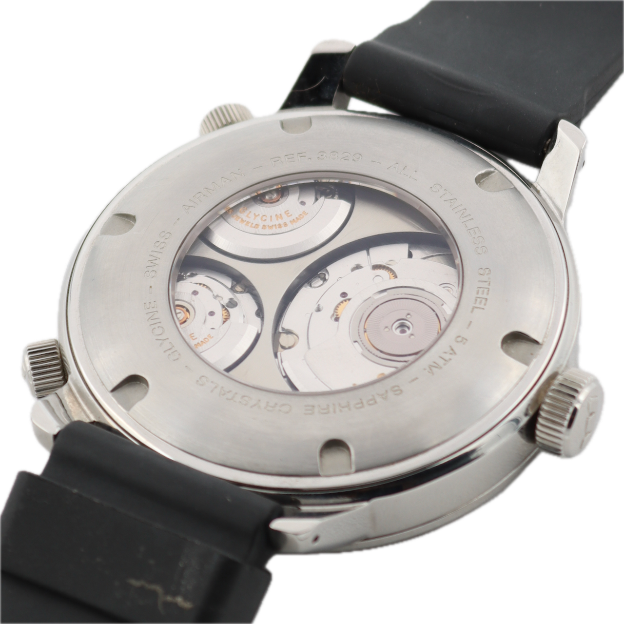 Glycine Airman World Timer 3829