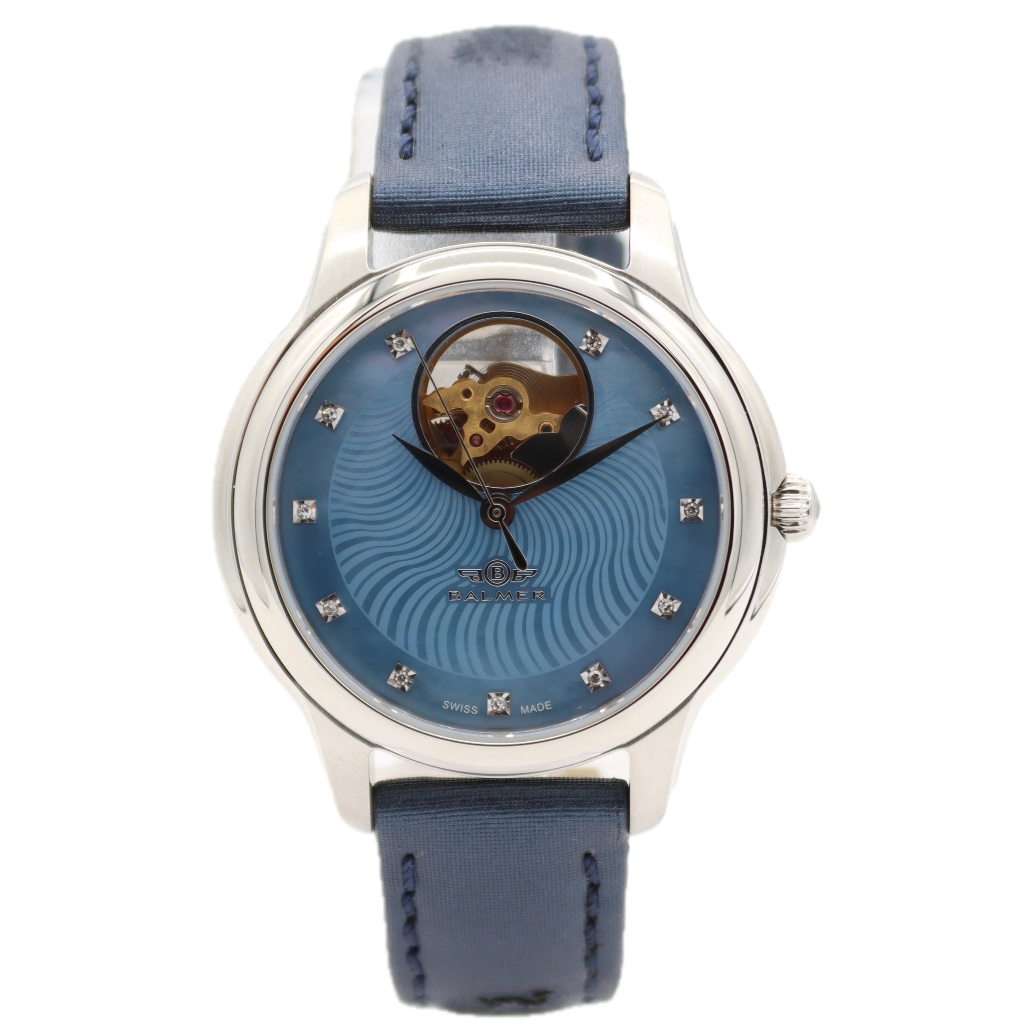 Balmer Open Heart Diamond Watch