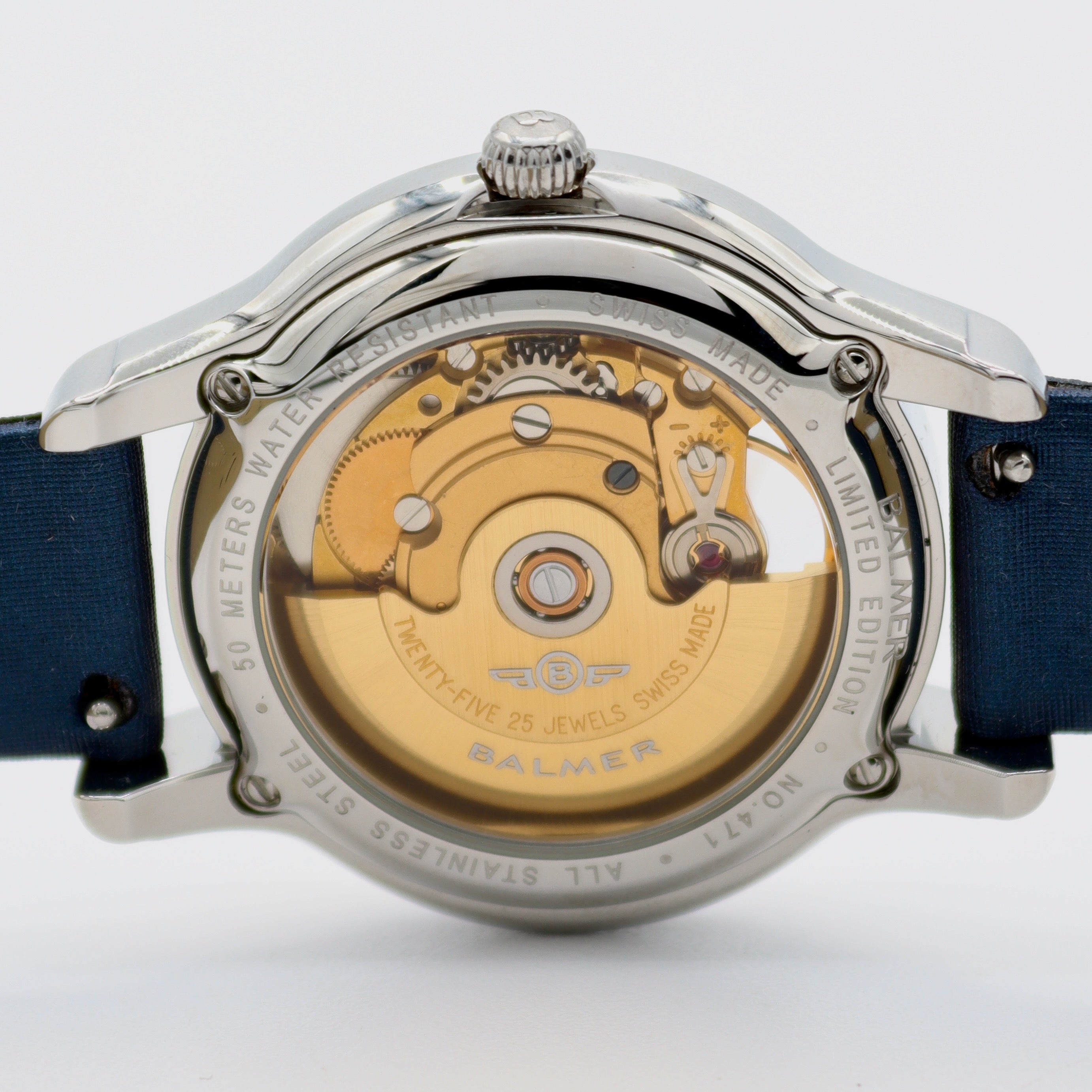Balmer Open Heart Diamond Watch