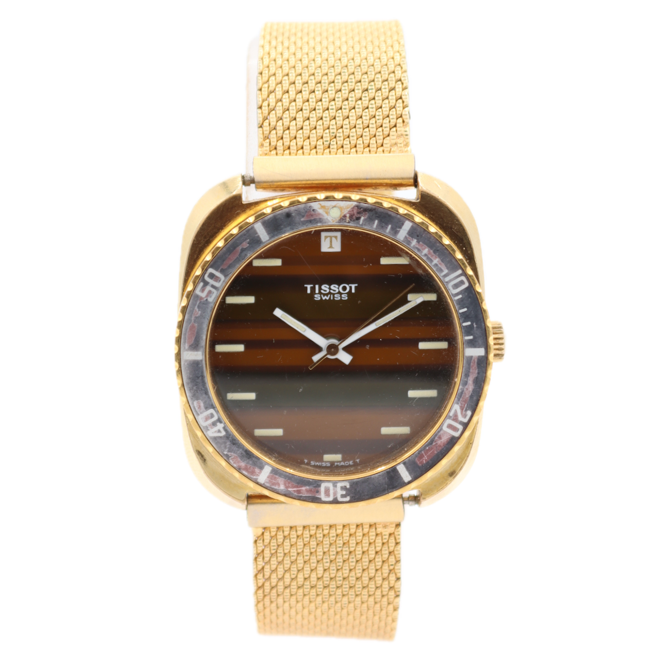 Tissot "Tiger Eye" Striped dial 81510-1