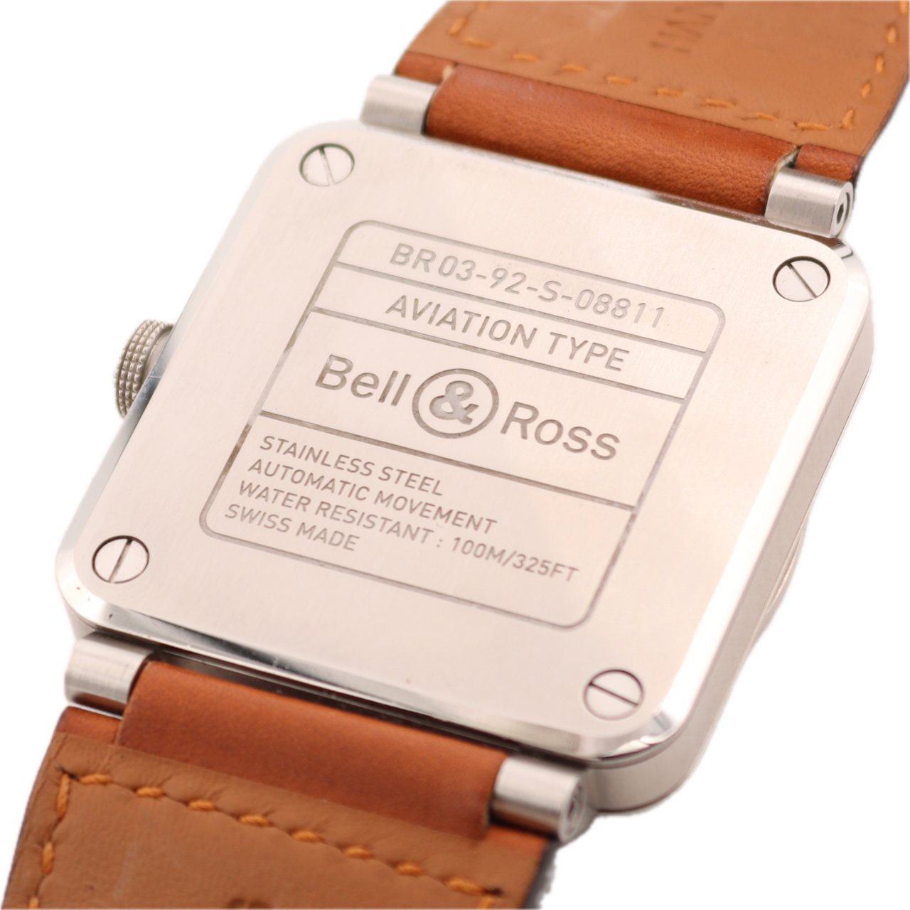 Bell & Ross Golden Heritage BR0392-GH-ST/SCA