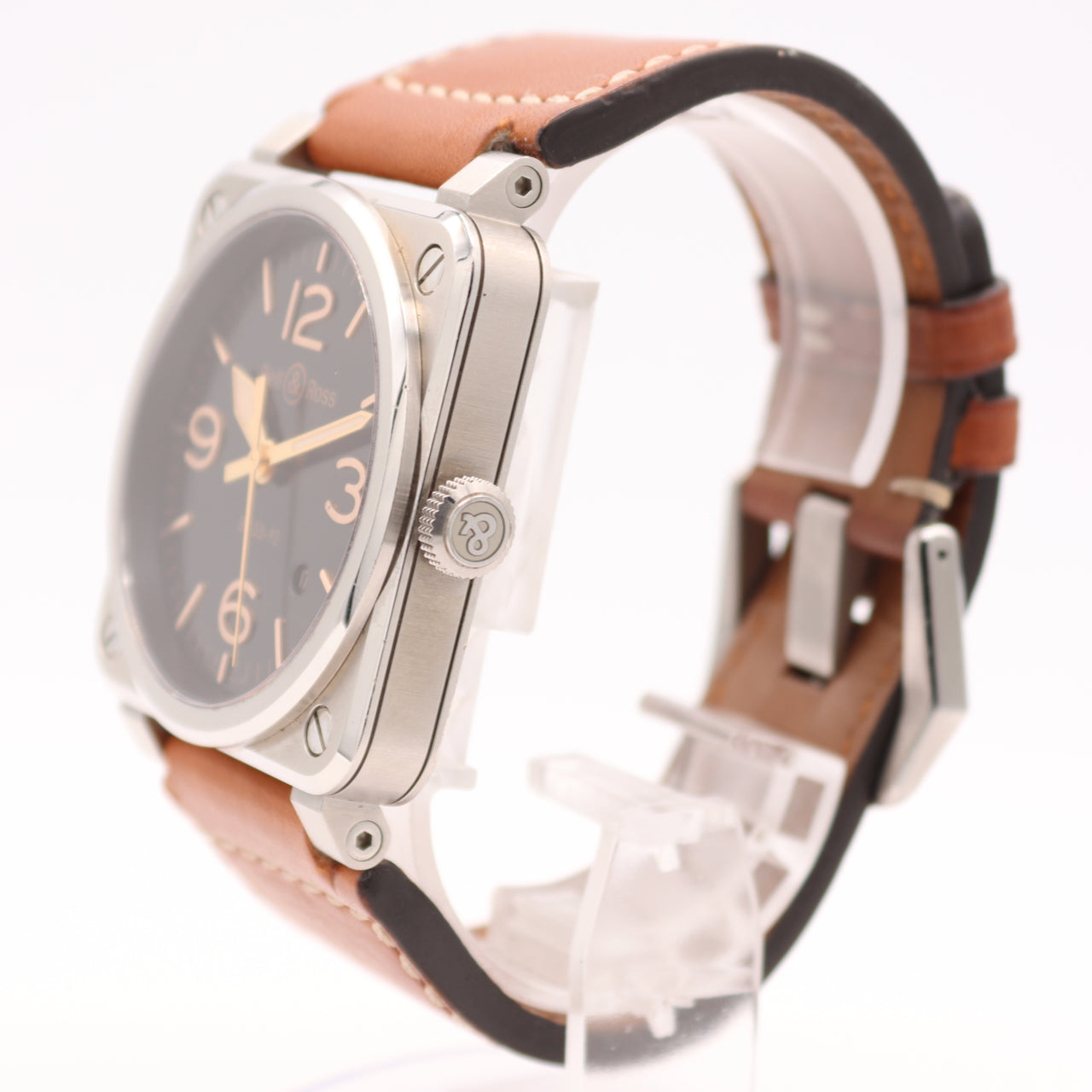 Bell & Ross Golden Heritage BR0392-GH-ST/SCA