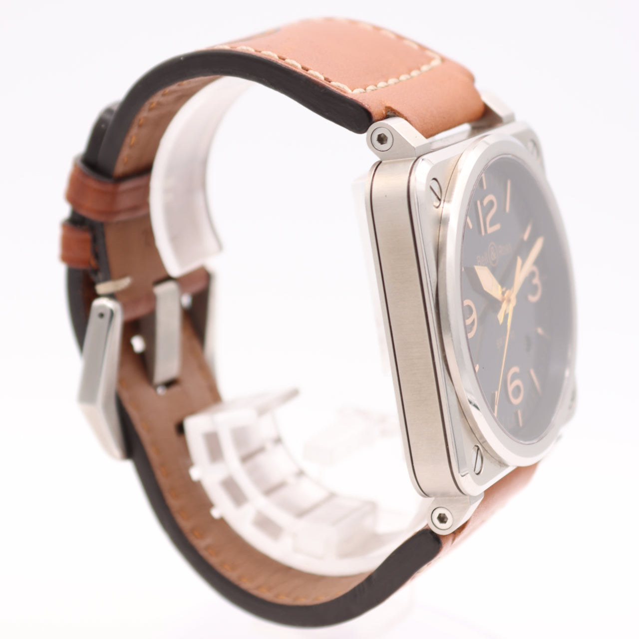 Bell & Ross Golden Heritage BR0392-GH-ST/SCA