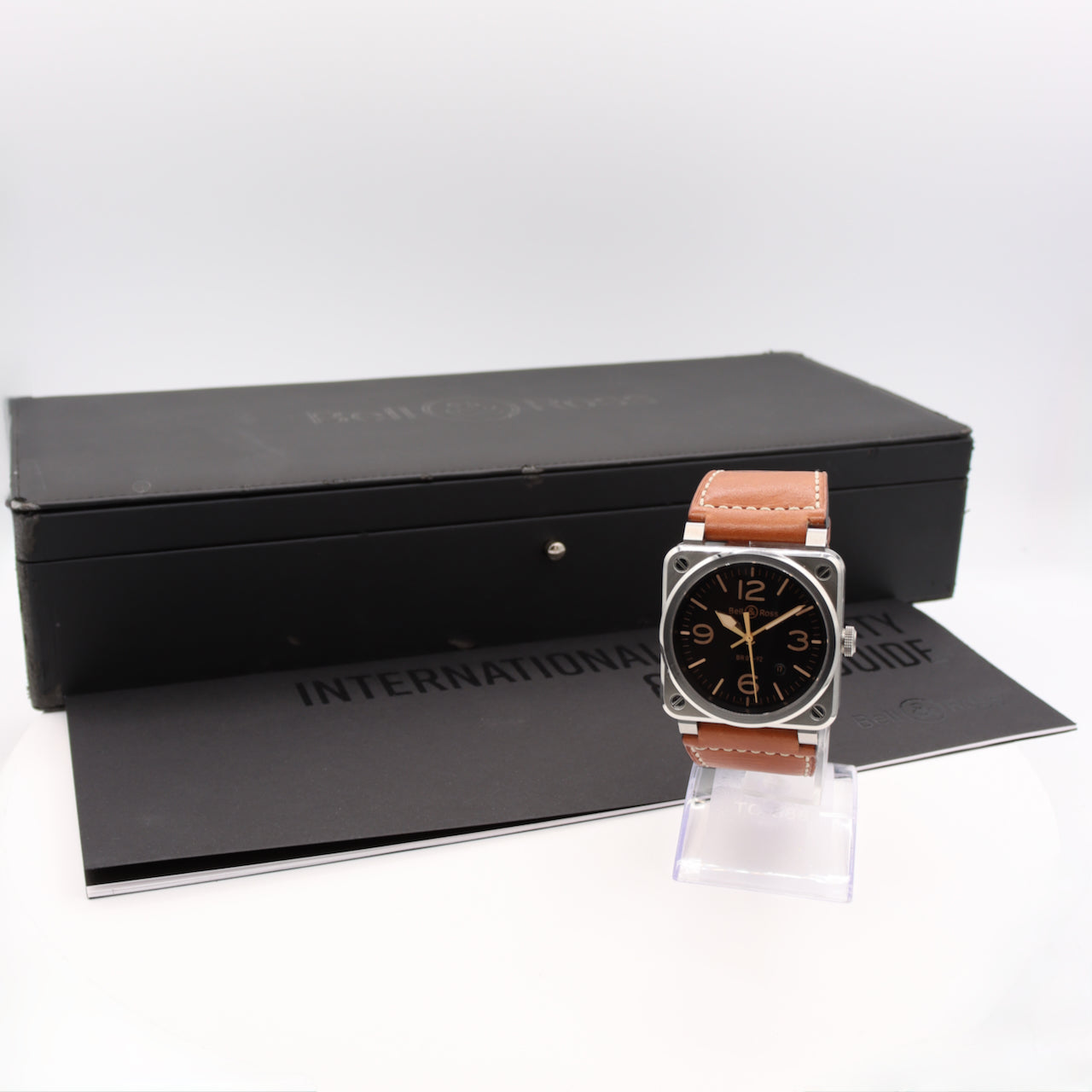 Bell & Ross Golden Heritage BR0392-GH-ST/SCA
