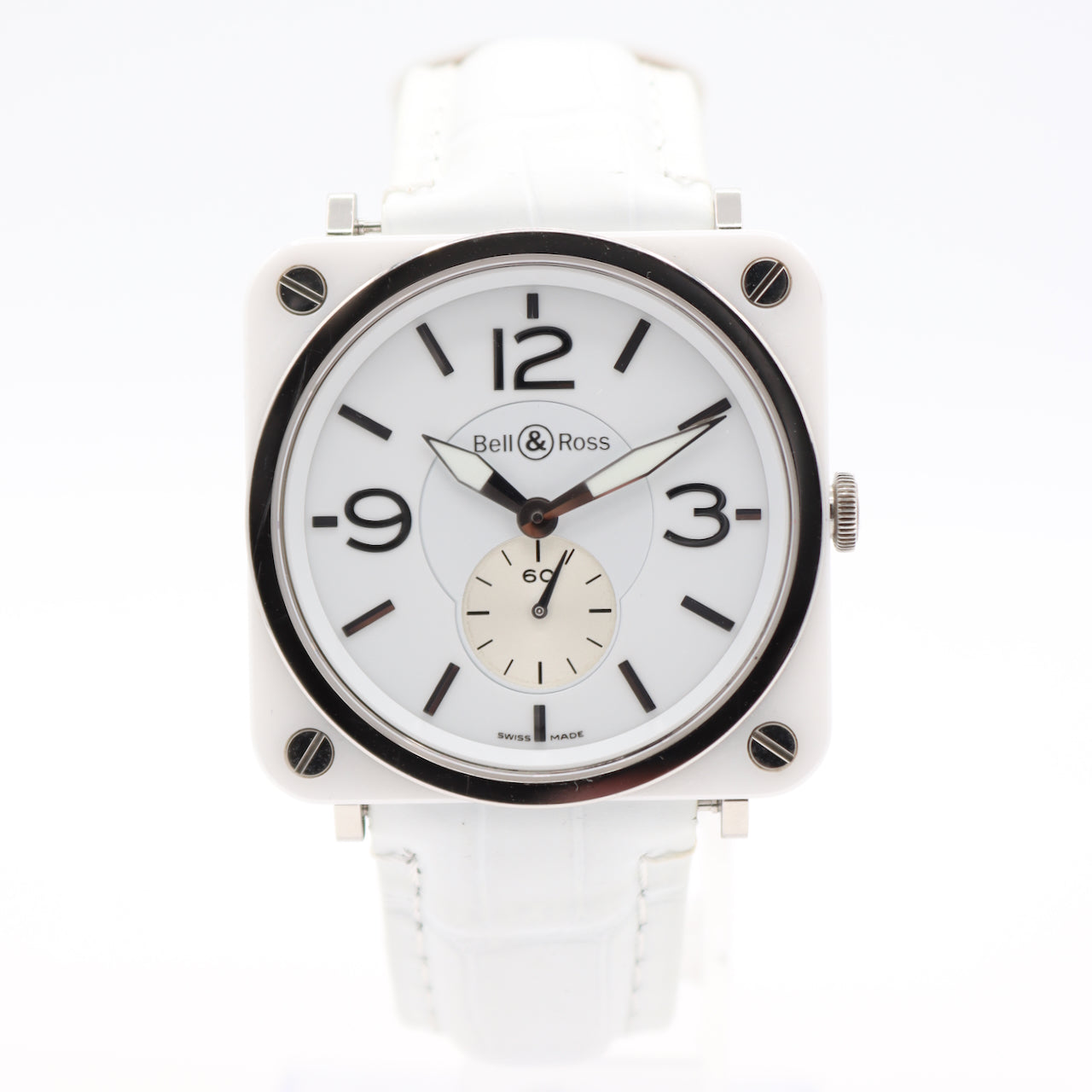 Bell & Ross BR-S White Ceramic BRS-98-WCS