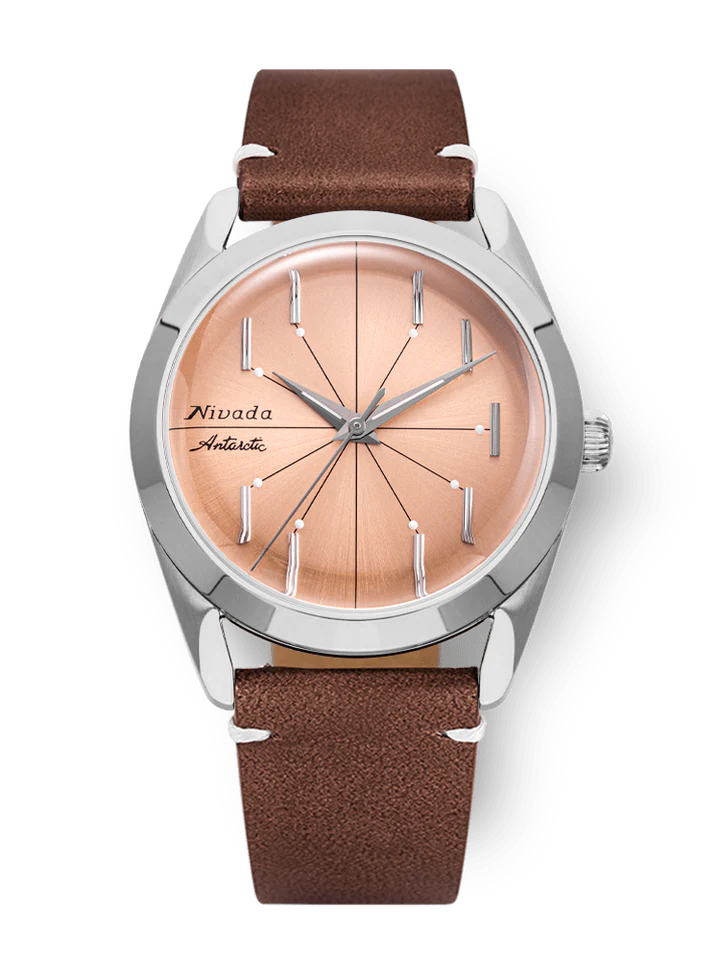 Nivada Grenchen Antarctic Spider Salmon 32050A14