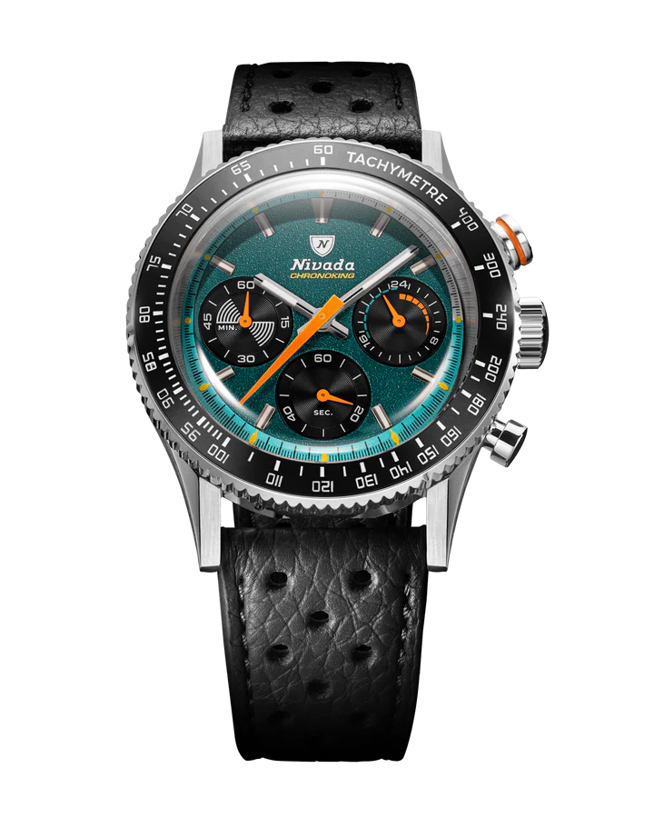 Nivada Grenchen Chrono King MecaQuartz Racing Green 87051Q10