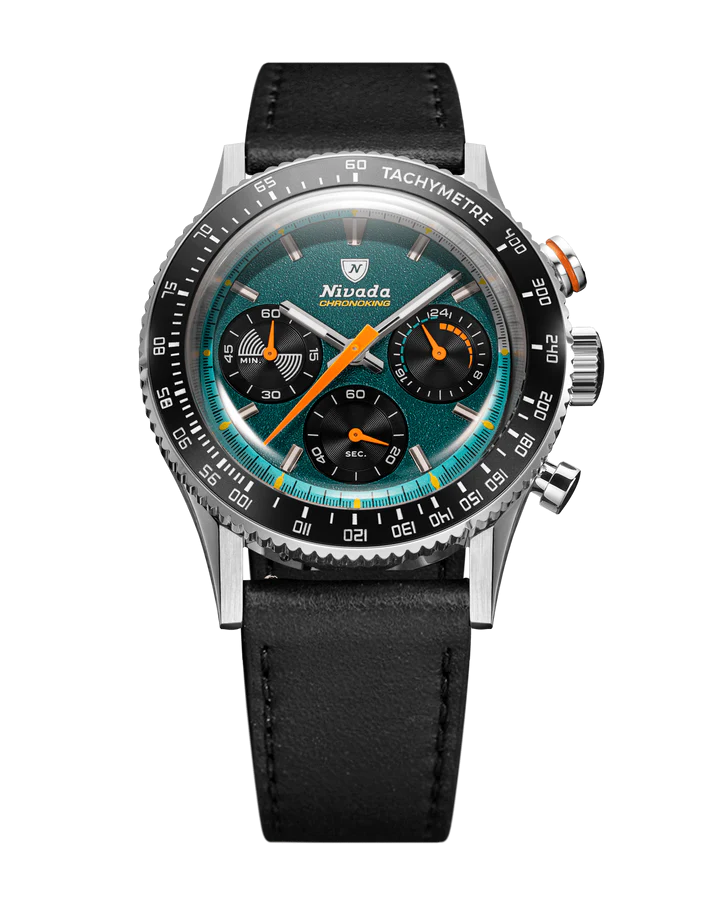 Nivada Grenchen Chrono King MecaQuartz Racing Green 87051Q17