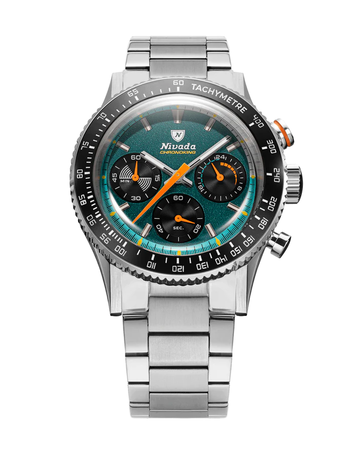 Nivada Grenchen Chrono King MecaQuartz Racing Green 87051Q20