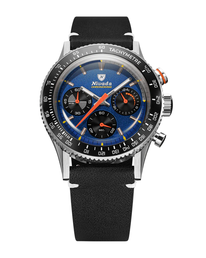 Nivada Grenchen Chrono King MecaQuartz Racing Blue 87050Q15