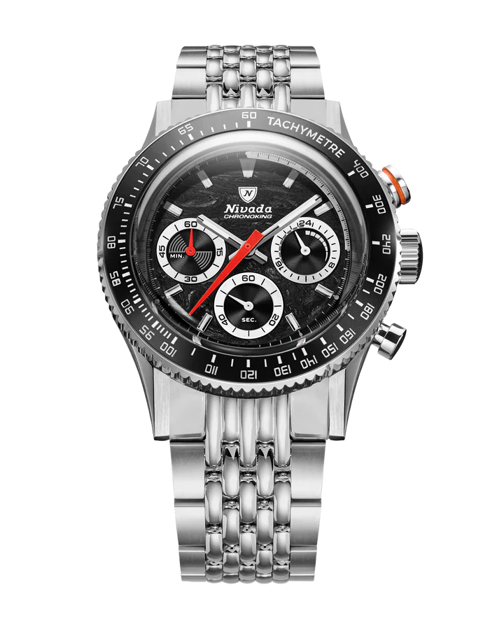 Nivada Grenchen Chrono King MecaQuartz Racing Black 87048Q04