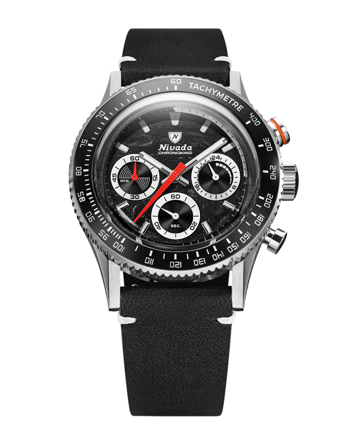 Nivada Grenchen Chrono King MecaQuartz Racing Black 87048Q15