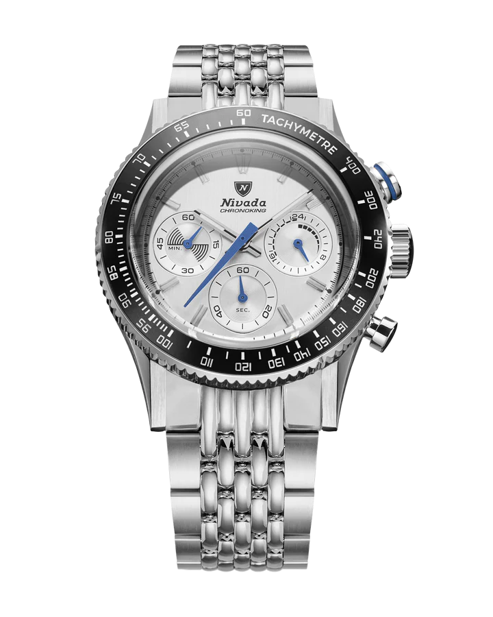 Nivada Grenchen Chrono King MecaQuartz Racing Grey 87046Q04