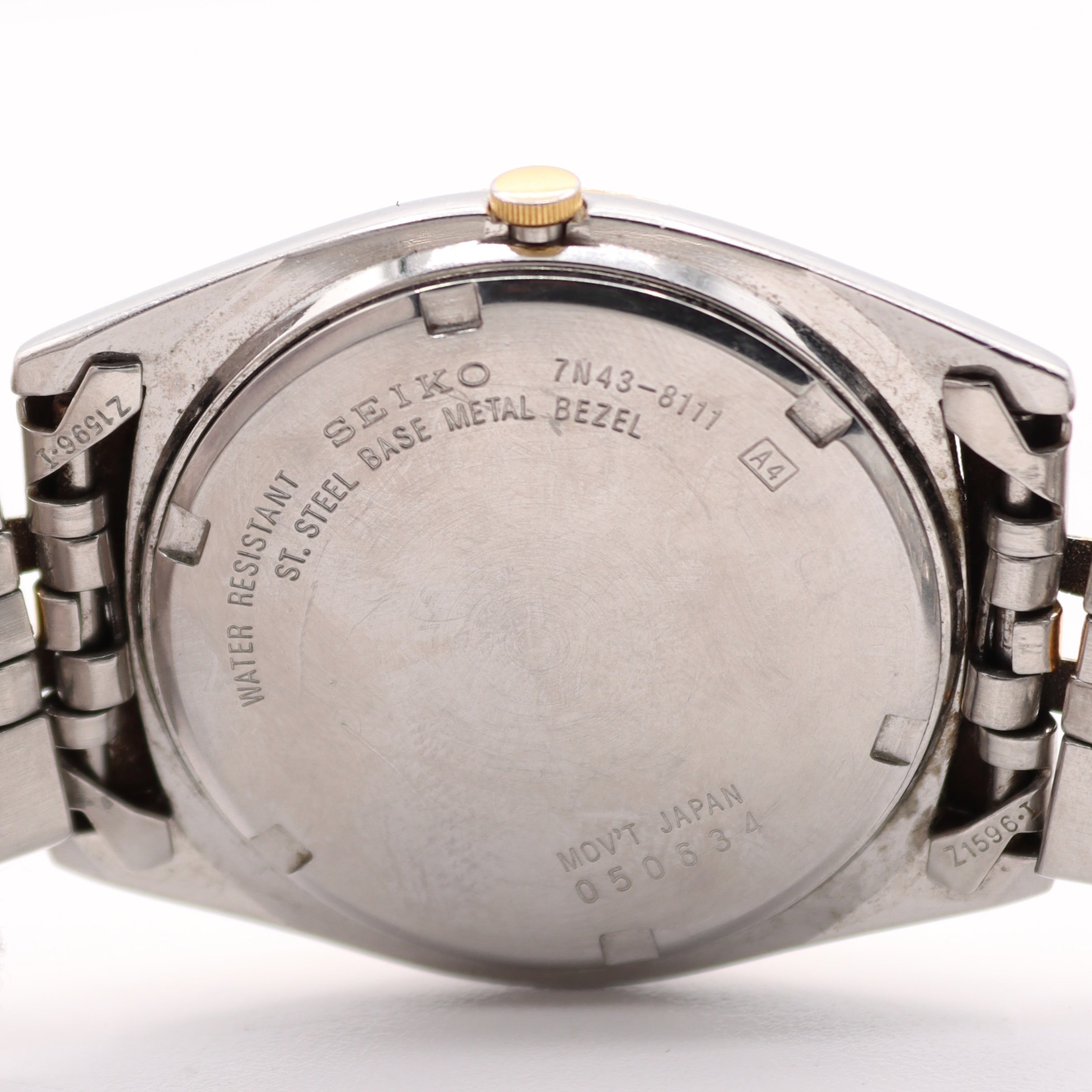 Seiko Day-Date 7N43-8111 2000