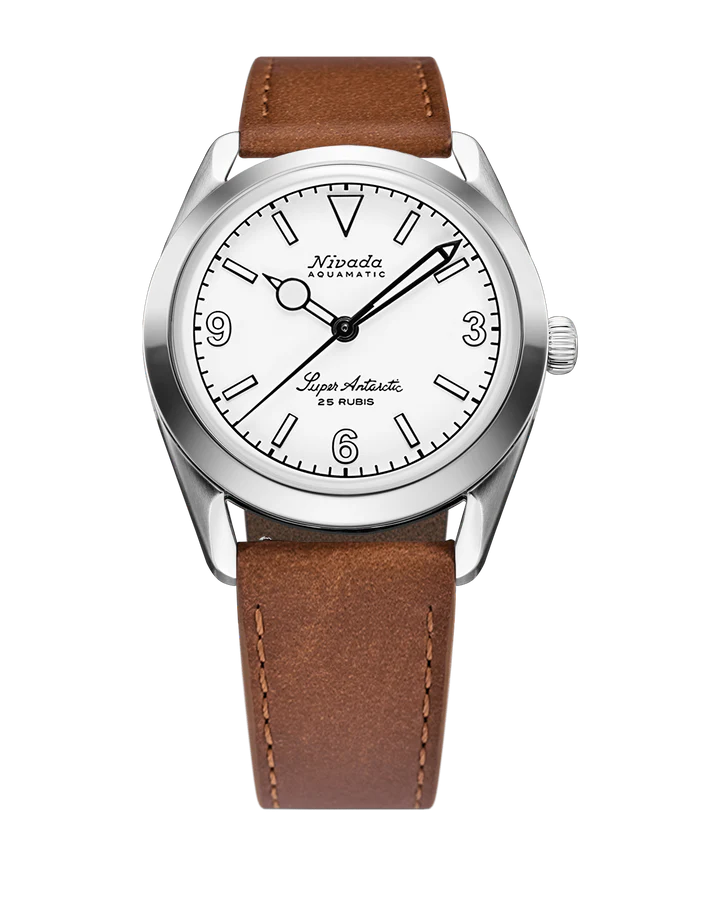 Nivada Grenchen Super Antarctic White 3.6.9 - White Luminova 32067A16