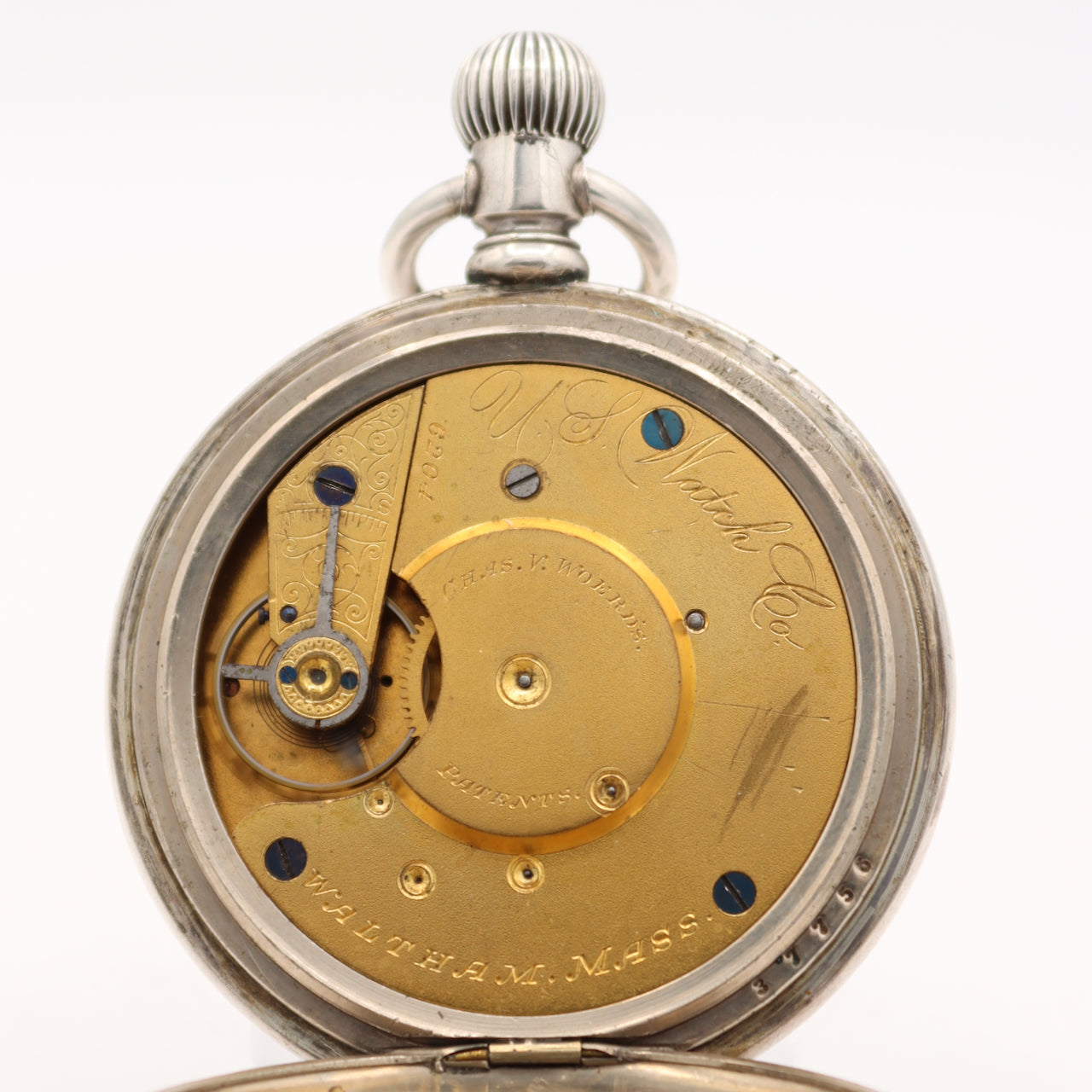 U.S. Watch Co Roman Numerals 1888