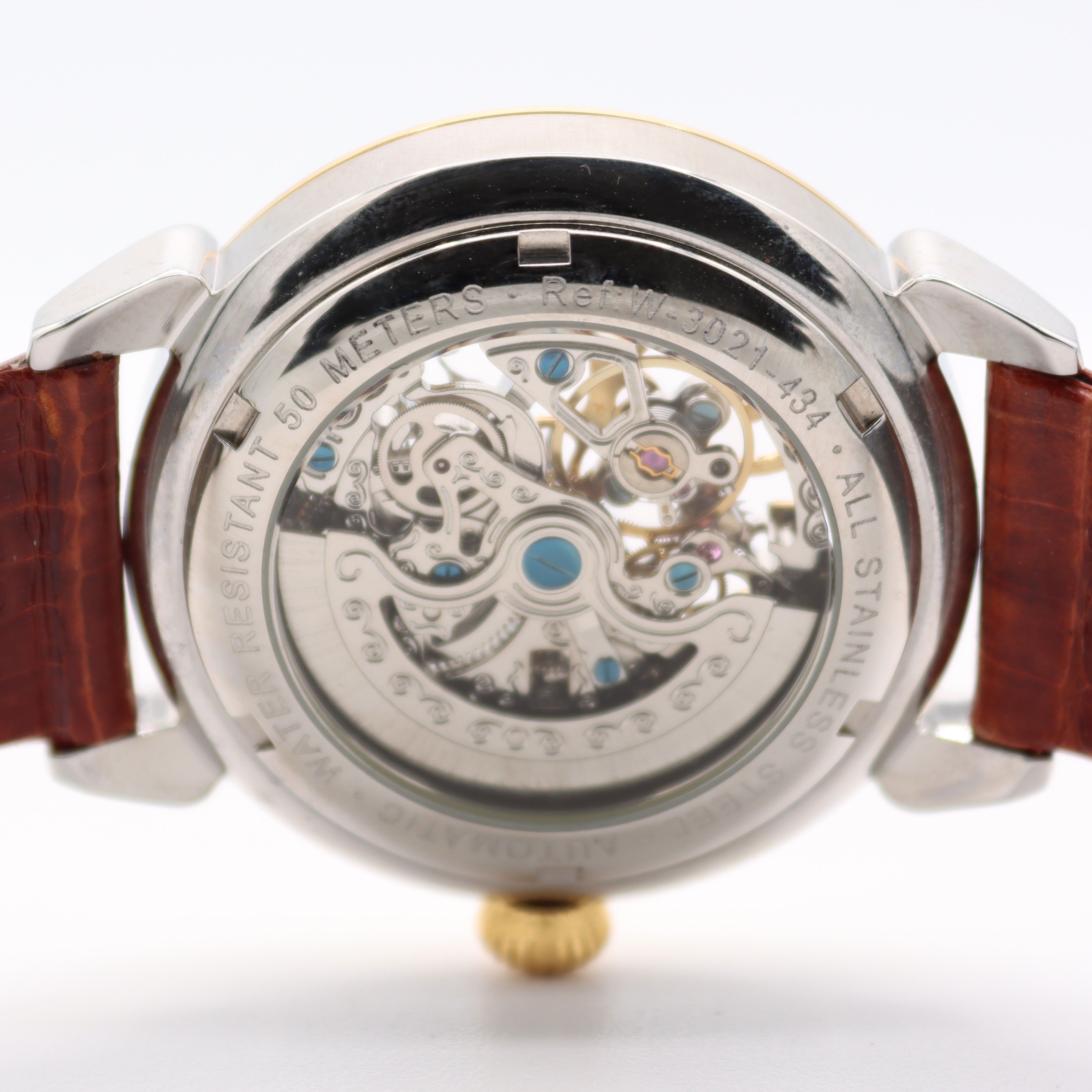 Wohler Skeletonized Dress Watch W-3021-434