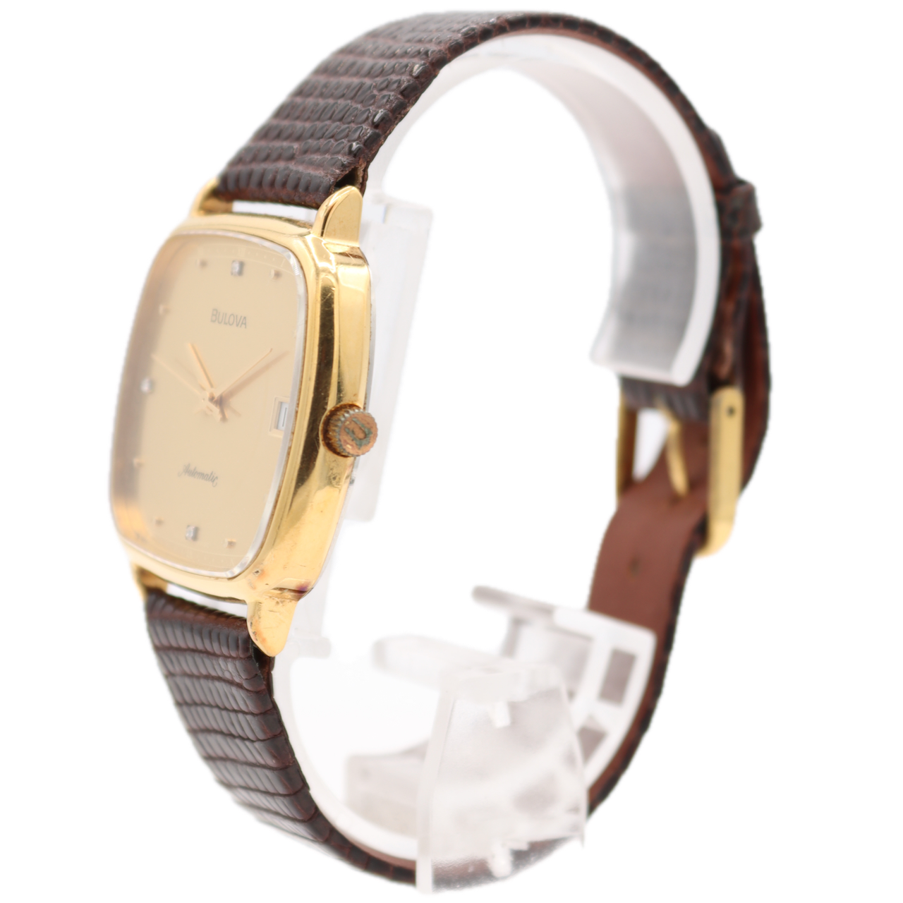 Bulova Square Date E-12399 1982